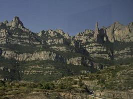 convento di montserrat in spagna foto