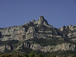 convento di montserrat in spagna foto