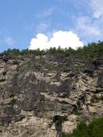 geiranger in Norvegia foto