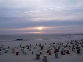 l'isola di Borkum foto