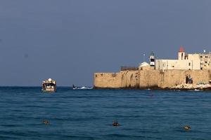 22. 09. 2018 . la città di acri è un'antica fortezza e porto sul Mar Mediterraneo nel nord di Israele. foto