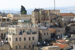 la città di Gerusalemme è la capitale dello stato di Israele. 22 aprile 2017. foto