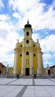 campanile della chiesa storica foto