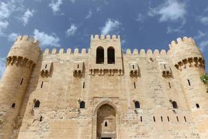 cittadella di qaitbay ad alessandria, egitto foto