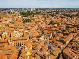 hdr vista aerea di bologna foto