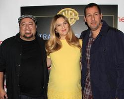 los angeles, 27 marzo - frank coraci, draw barrymore, adam sandler al cinemacon 2014, Warner Brothers photocall al caesars palace il 27 marzo 2014 a las vegas, nv foto