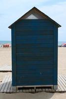 foto di stock di capanne sulla spiaggia cullera