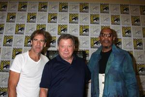 san diego, 22 luglio - scott bakula, william shatner, avery brooks alla convention comic-con 2011, giorno 2 al centro congressi san diego il 22 luglio 2010 a san diego, ca foto