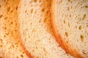 sfondo di struttura del pane cuocere la struttura del forno foto