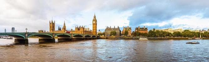 hdr case del parlamento londra foto