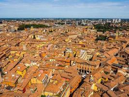 hdr vista aerea di bologna foto