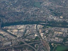 veduta aerea di parigi foto