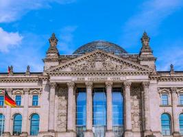 hdr reichstag a berlino foto