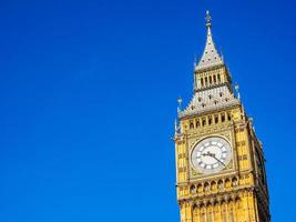 hdr big ben a londra foto