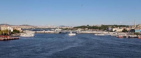 ponte di galata a istanbul, turchia foto