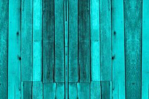 struttura della plancia di legno verde acqua ciano, sfondo astratto, idee grafiche per il web design o banner foto