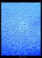 acqua astratta bolle goccioline di stagione liquida si chiuda foto