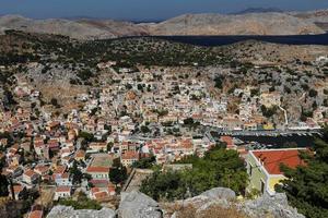 isola di symi in grecia foto