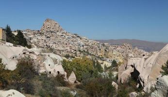 formazione rocciosa in cappadocia, nevsehir, turchia foto