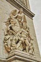 arc de triomphe etoile a parigi foto