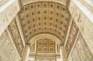 arc de triomphe etoile a parigi foto