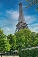 Torre Eiffel a Parigi, Francia foto