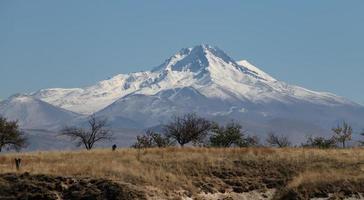 monte erciyes a Kayseri, in Turchia foto