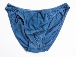 pantaloni da uomo blu foto