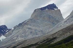 torres del paine, cile, sud america foto