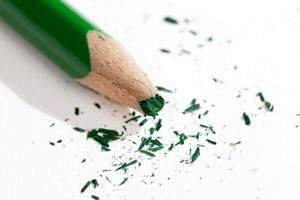 disegno a matita verde e creatività foto