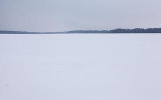 paesaggio invernale, nevicate foto