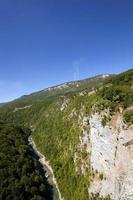 distretto di montagna e cielo foto