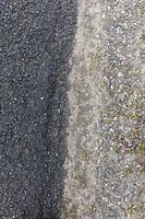 strada asfaltata bagnata foto