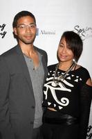 los angeles, 16 maggio - jussie smollett, raven symone all'ucla s spring sing 2014 al pauley pavilion ucla il 16 maggio 2014 a westwood, ca foto