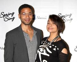 los angeles, 16 maggio - jussie smollett, raven-symone all'ucla s spring sing 2014 al pauley pavilion ucla il 16 maggio 2014 a westwood, ca foto