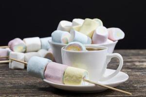 dolci e morbidi marshmallow foto