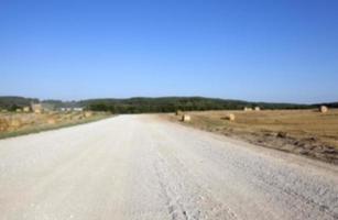 strada nella stagione autunnale foto