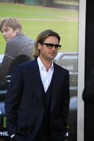 los angeles, 19 settembre - Brad Pitt arriva alla prima mondiale di Moneyball al Paramount Theatre of the Arts il 19 settembre 2011 a Oakland, ca foto