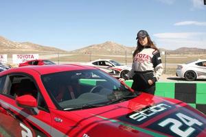 los angeles, 21 febbraio - donna feldman al gran premio di long beach pro celebrity race training al willow springs international raceway il 21 marzo 2015 a rosamond, ca foto