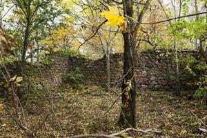 le rovine di un vecchio edificio foto