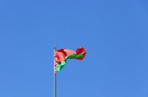 bandiera della bielorussia foto