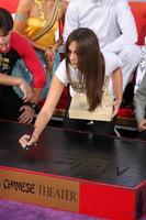 Los Angeles, 26 gennaio - Parigi Jackson al michael jackson ha immortalato la cerimonia dell'impronta e dell'impronta al teatro cinese di Grauman il 26 gennaio 2012 a los angeles, ca foto