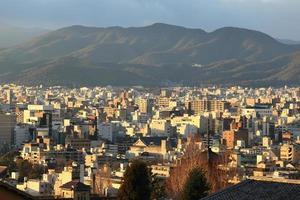 kyoto, giappone - città nella regione del kansai. foto