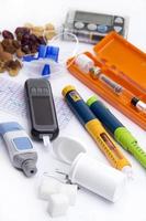 set di articoli per diabetici (tutto ciò che serve per controllare il diabete)