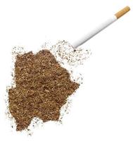 sigaretta e tabacco a forma di botswana (serie)