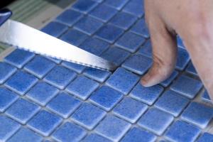 fabbricazione di tessere di mosaico