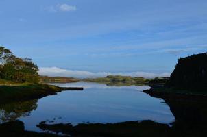 bellissimo paesaggio dell'isola di skye foto