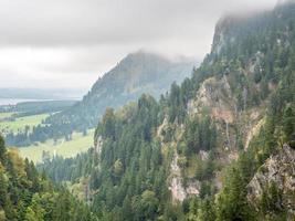 vista panoramica in baviera, germania foto