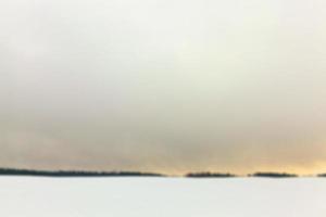 nebbia in inverno foto