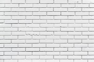 un muro di mattoni bianchi con motivo e trama foto